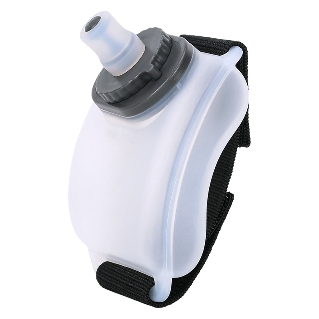 Silicone Water Bottle With Wrist Strap