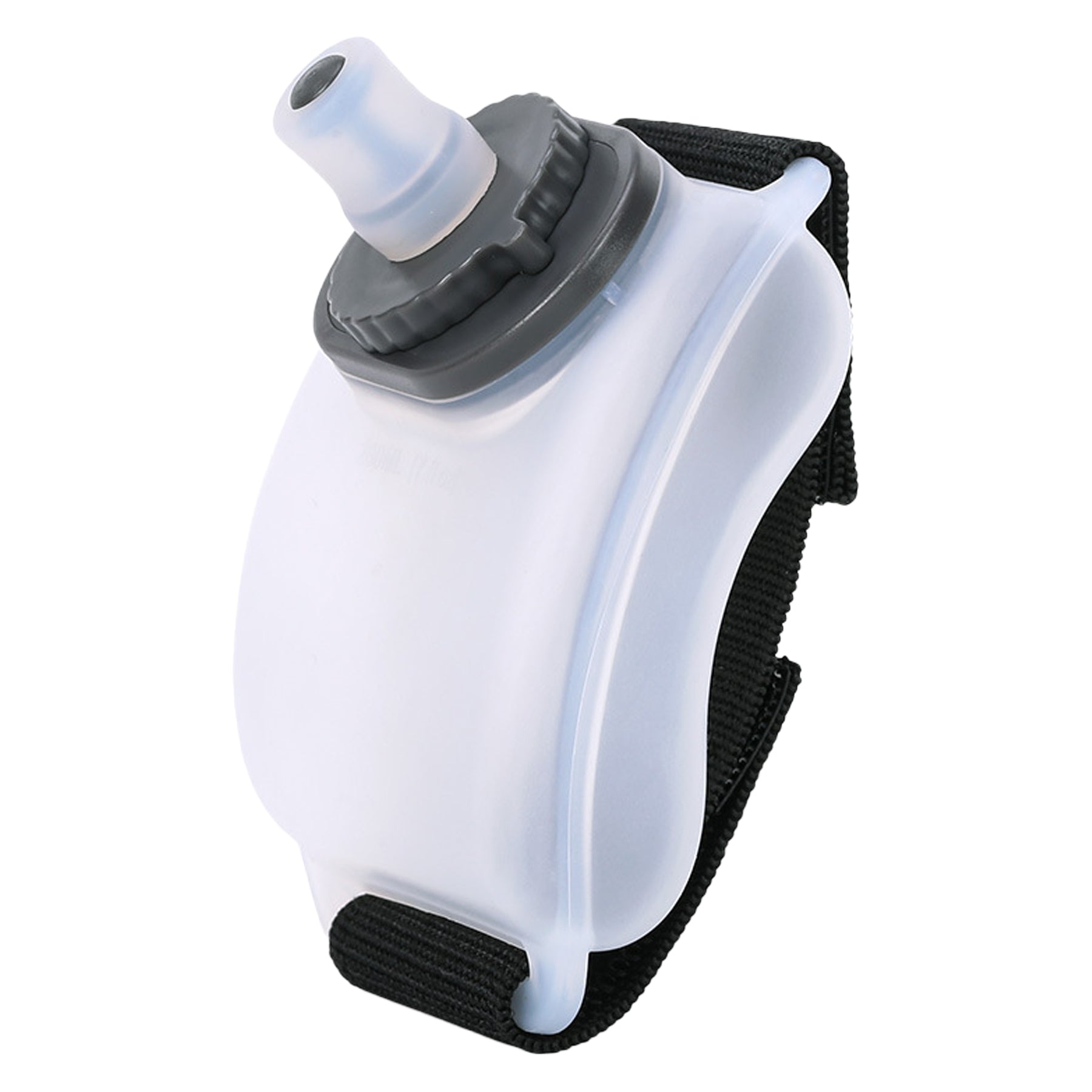 Silicone Water Bottle With Wrist Strap