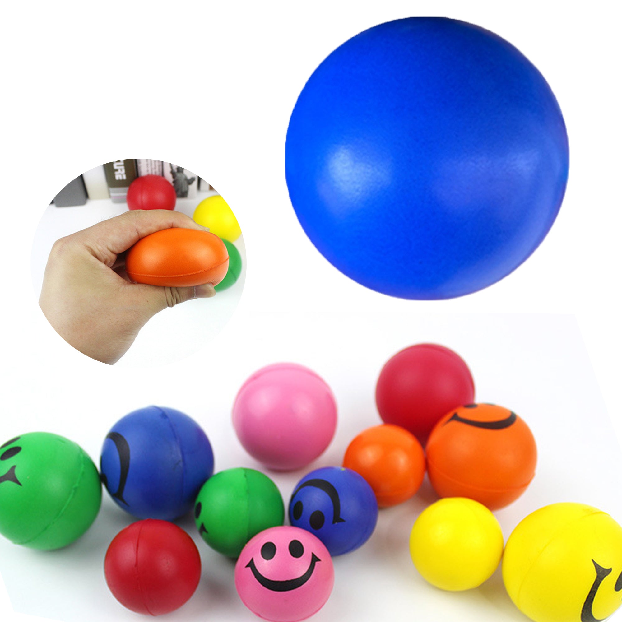 Colorful Foam Squeeze Balls