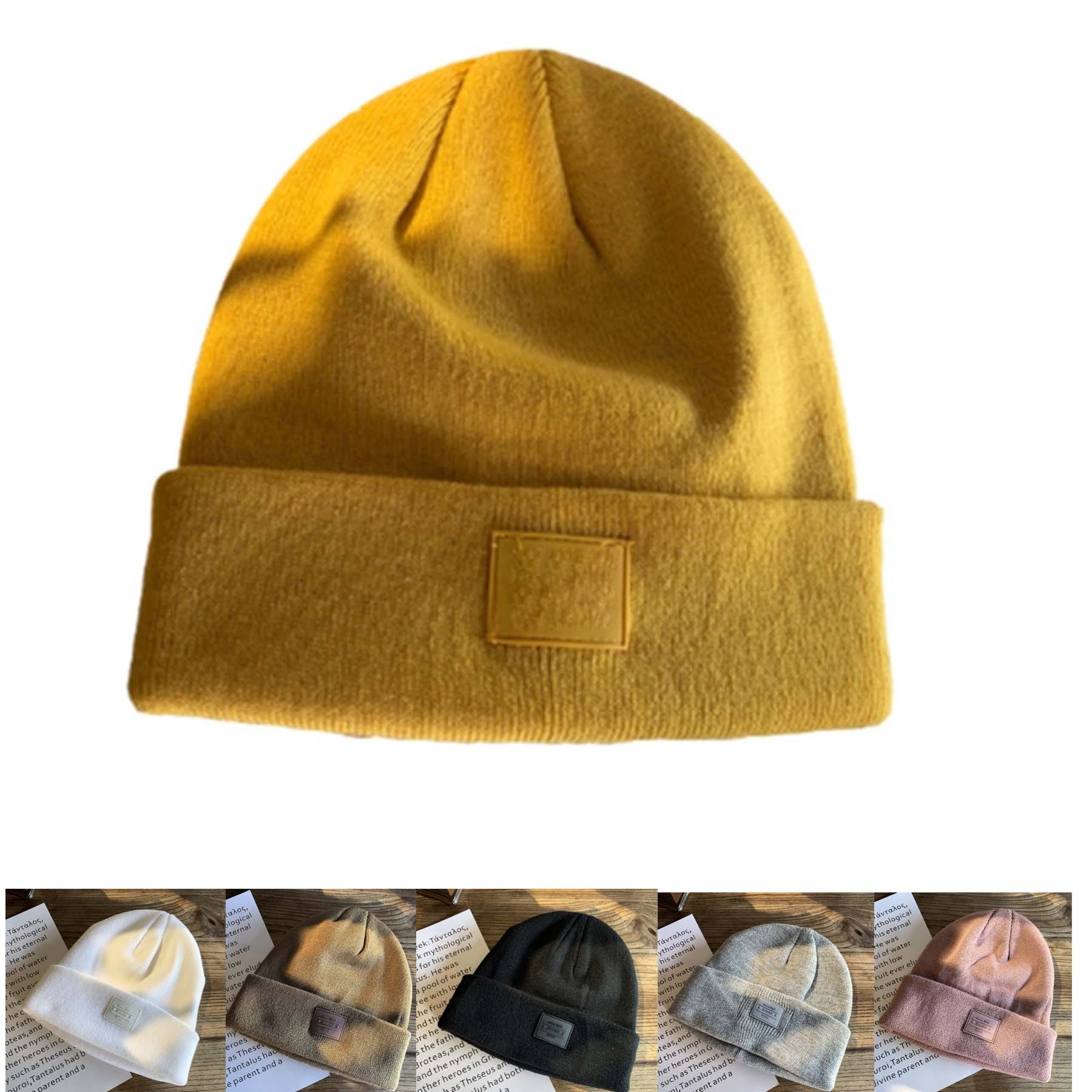 Warm Colored Comfortable Knitted Hat