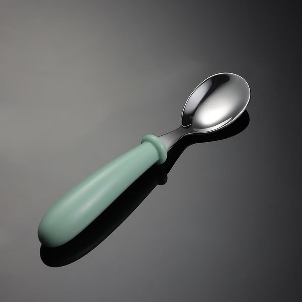 Ergonomic Stainless Steel Baby Spoon
