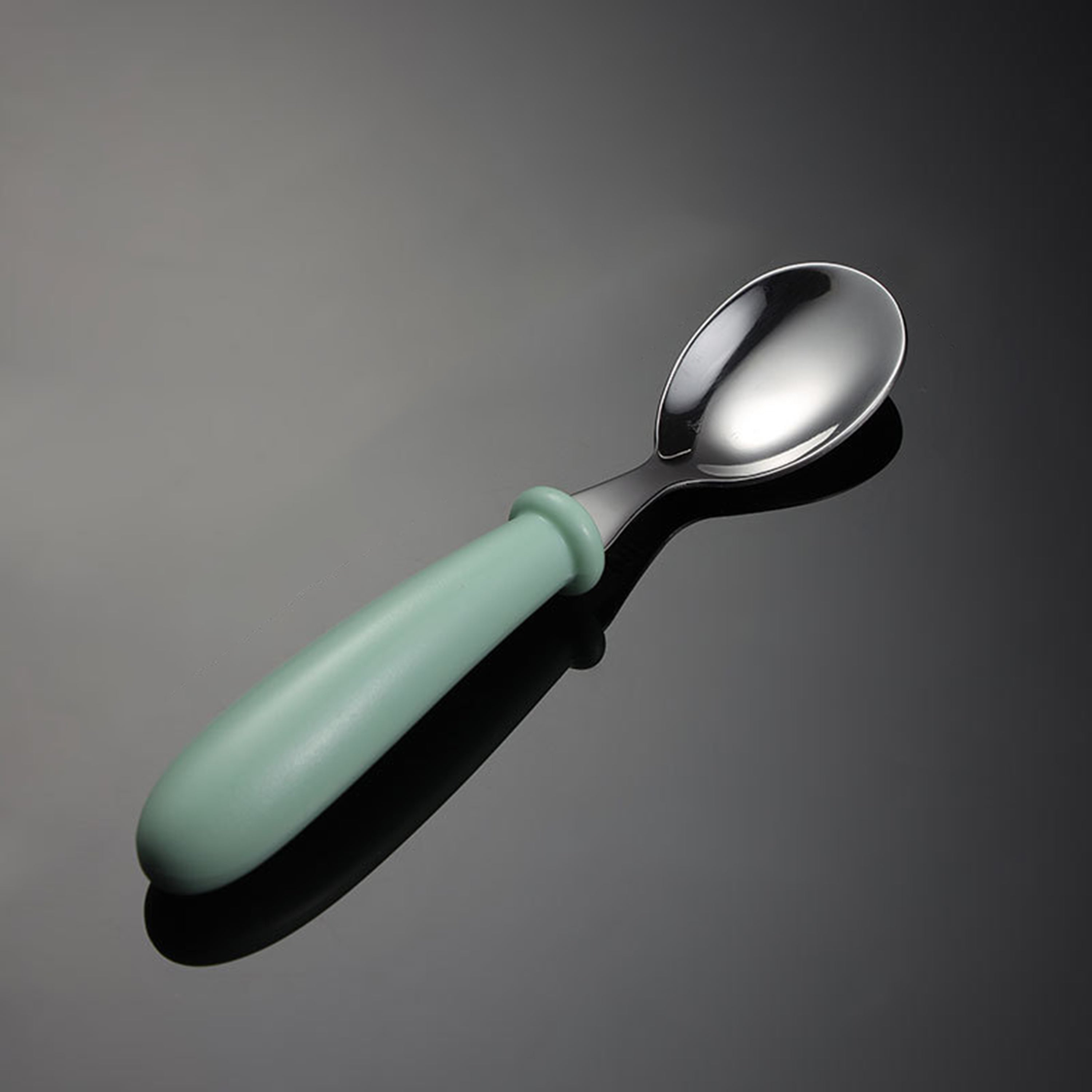 Ergonomic Stainless Steel Baby Spoon