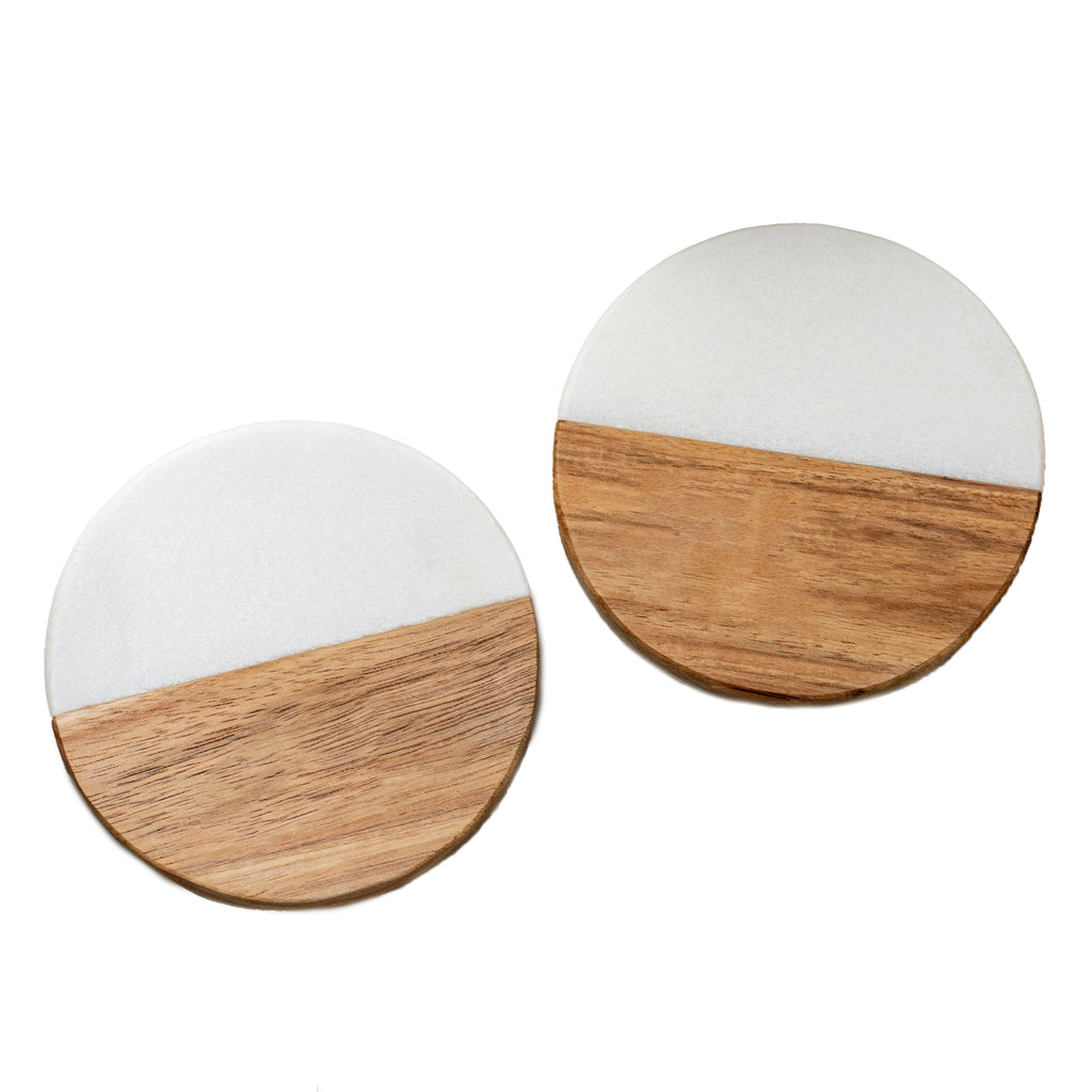 Round Marble Coaster