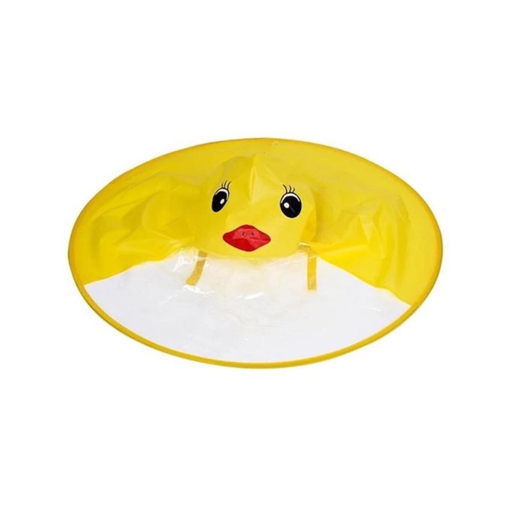 Little Yellow Duck UFO - shaped Kids' Raincoat
