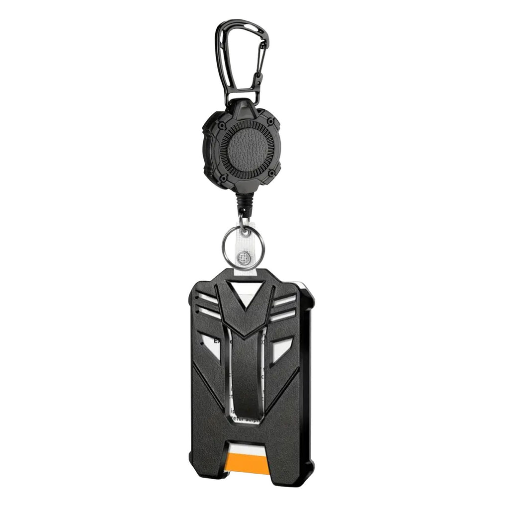 Work Badge Card Retractable Keychain Holder