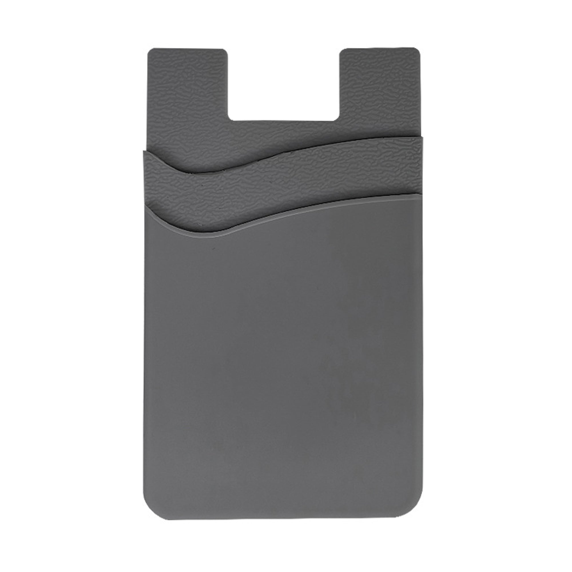 Dual Pocket Silicone Phone Wallet