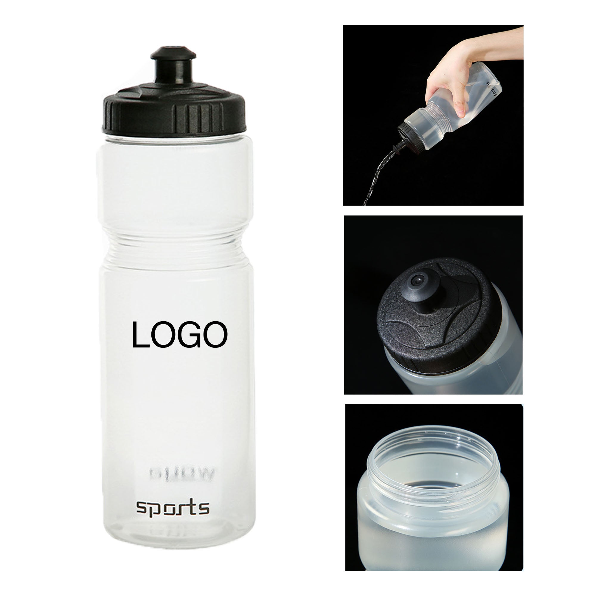 Squeeze Reusable Sports Bottle