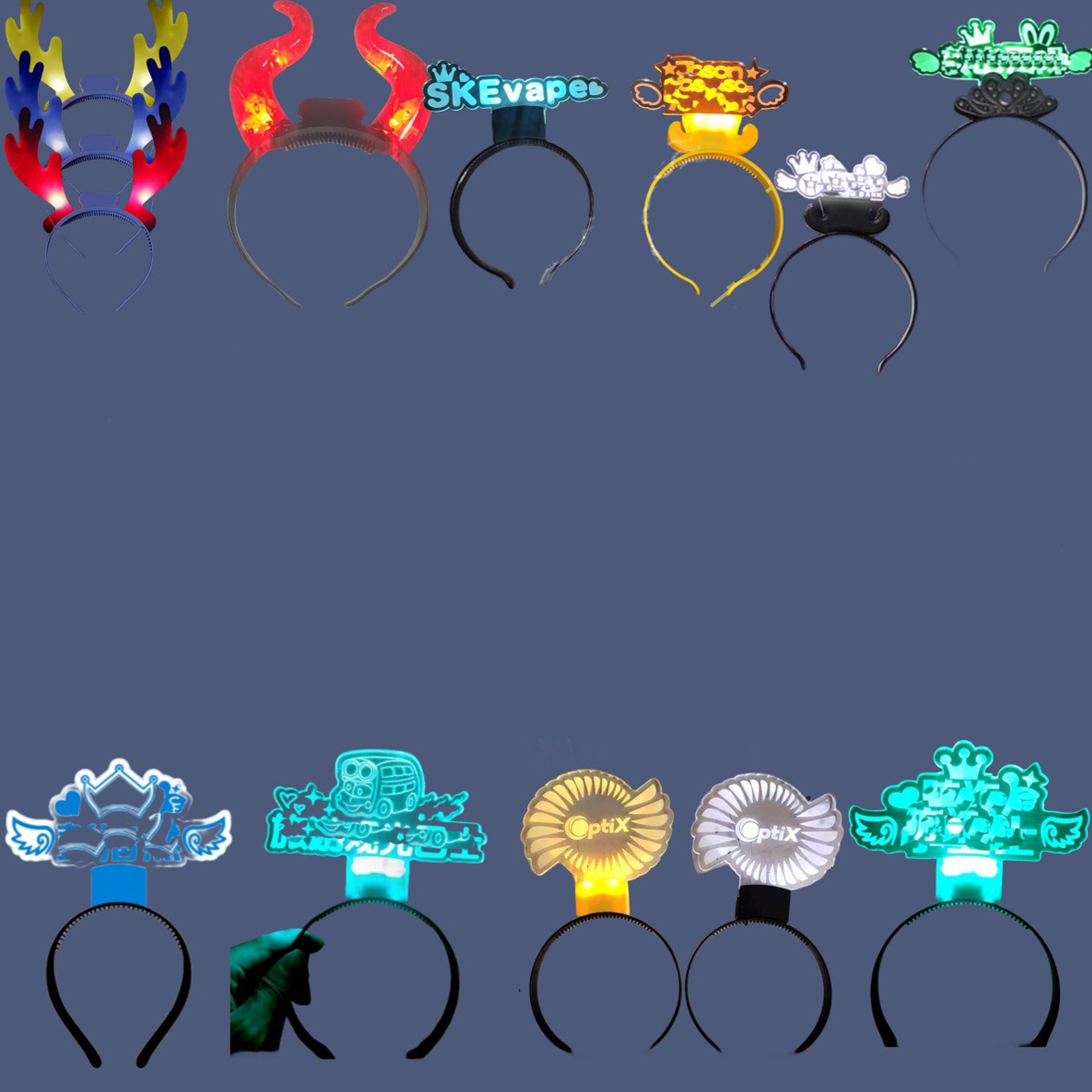 LED Concert Light Up Headband