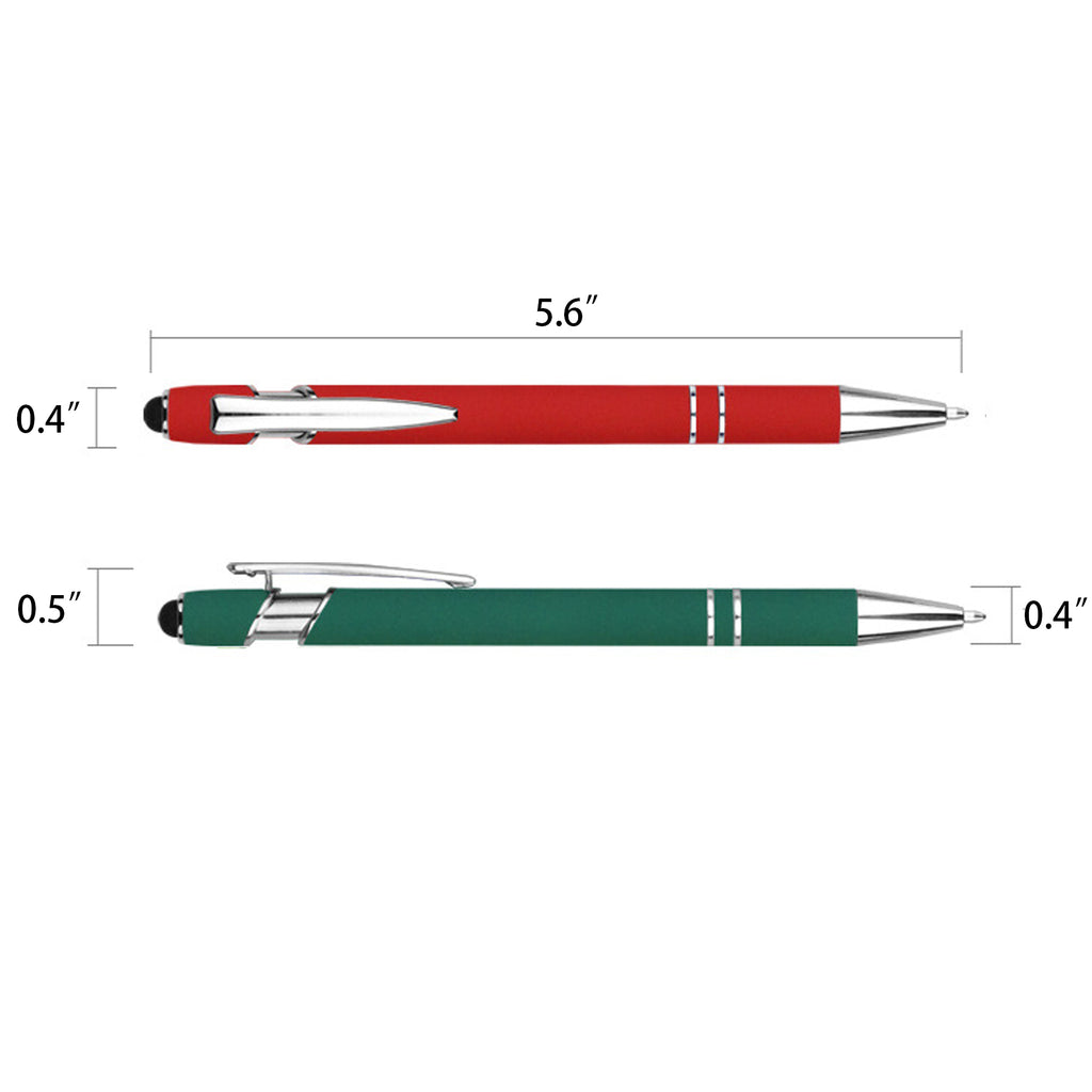 2-In-1 Stylus Retractable Ballpoint Pen