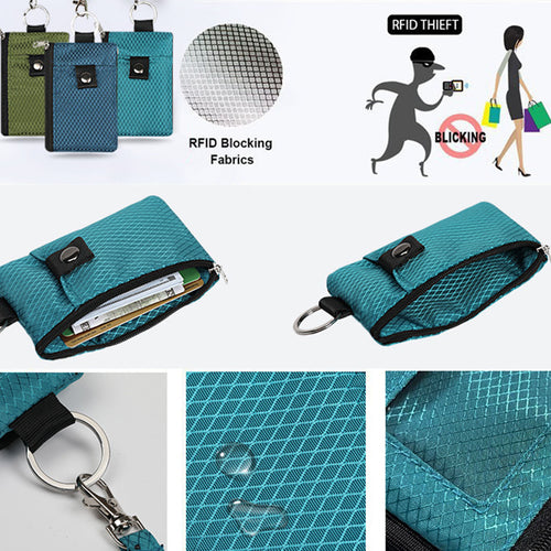 Anti-theft Swipe Credit Card Wallet