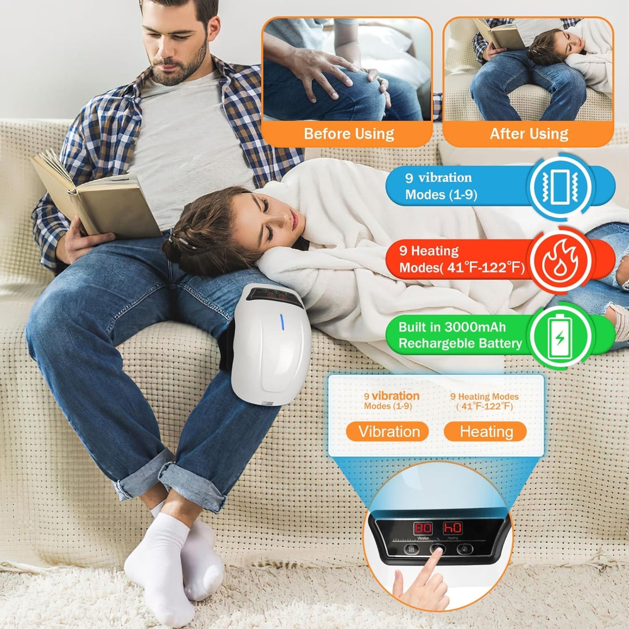 Heated Knee Massager