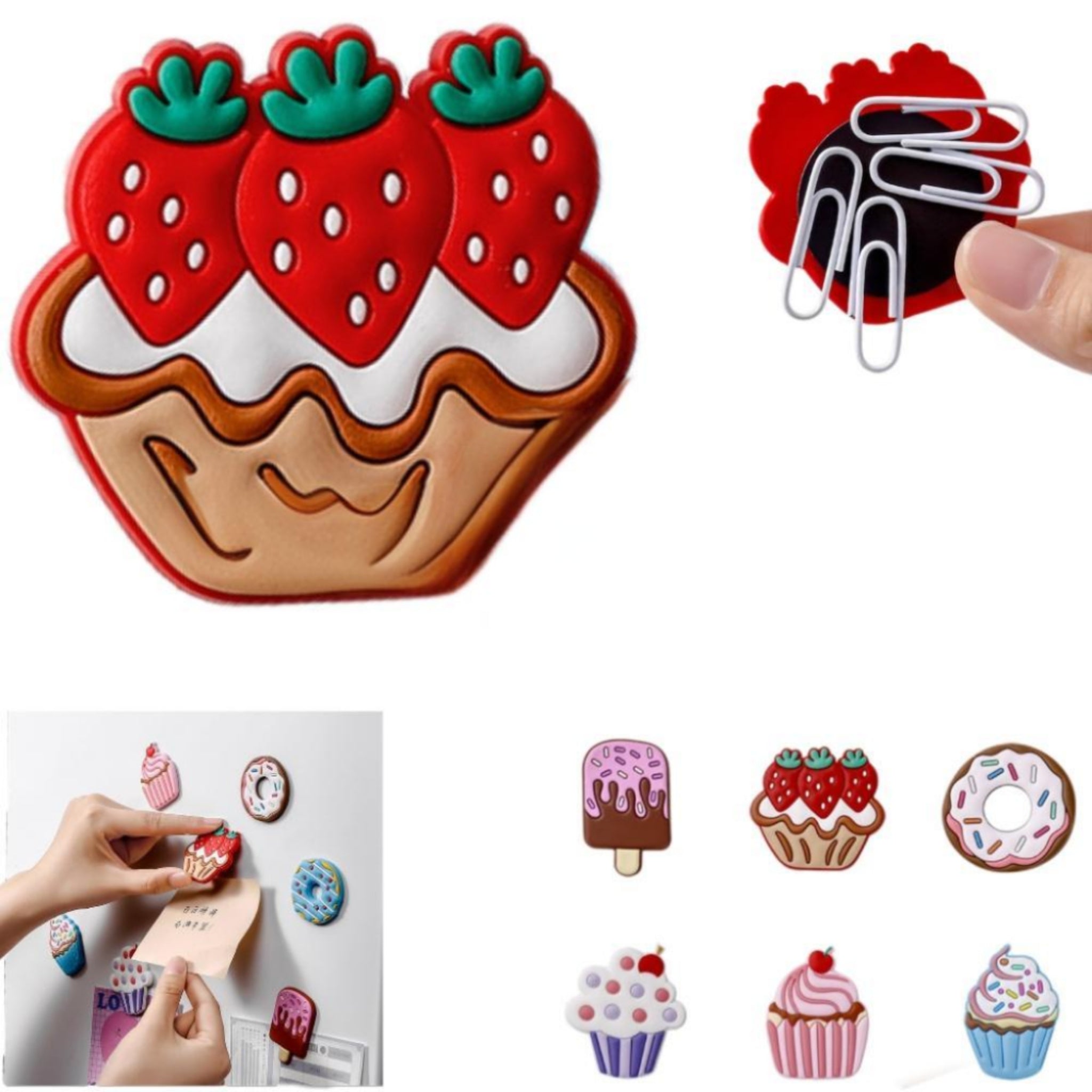 Soft PVC Magnetic Fridge Stickers