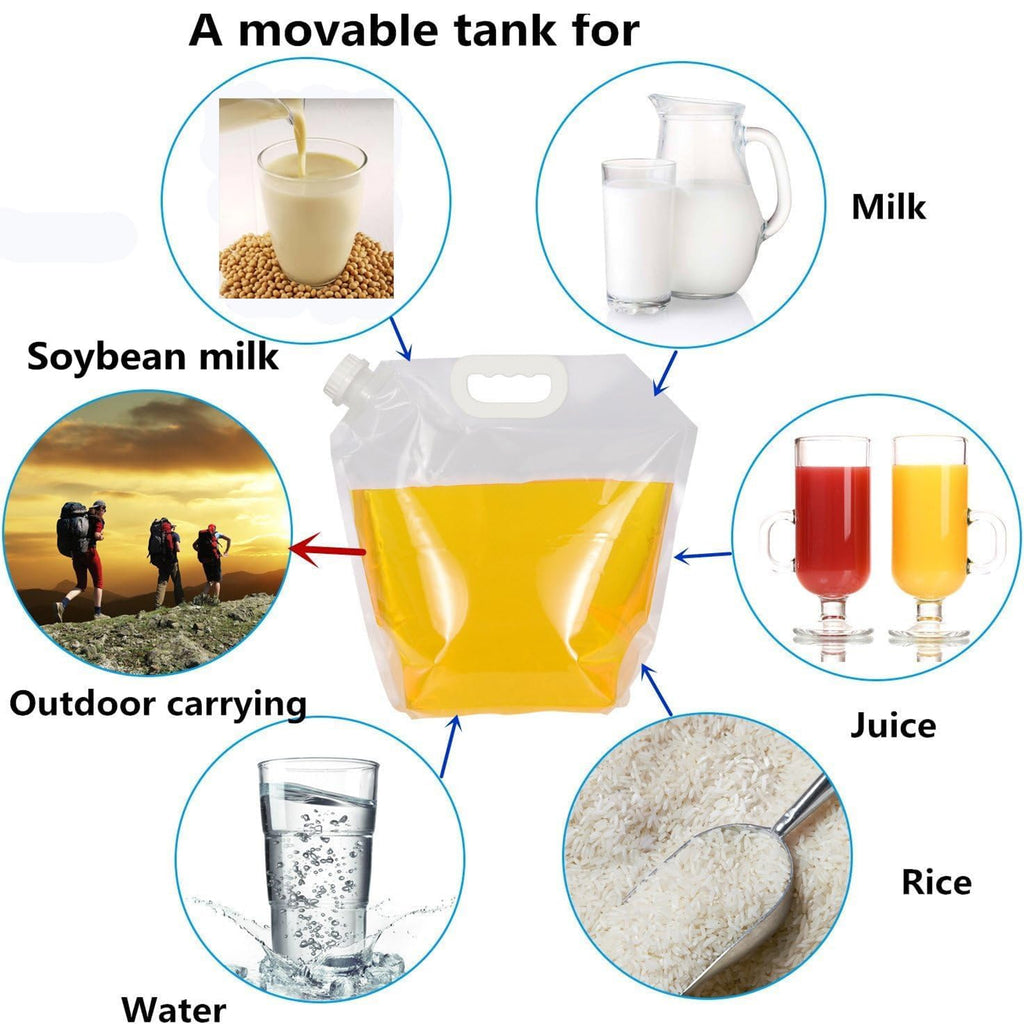 5L Collapsible Water Container Bag