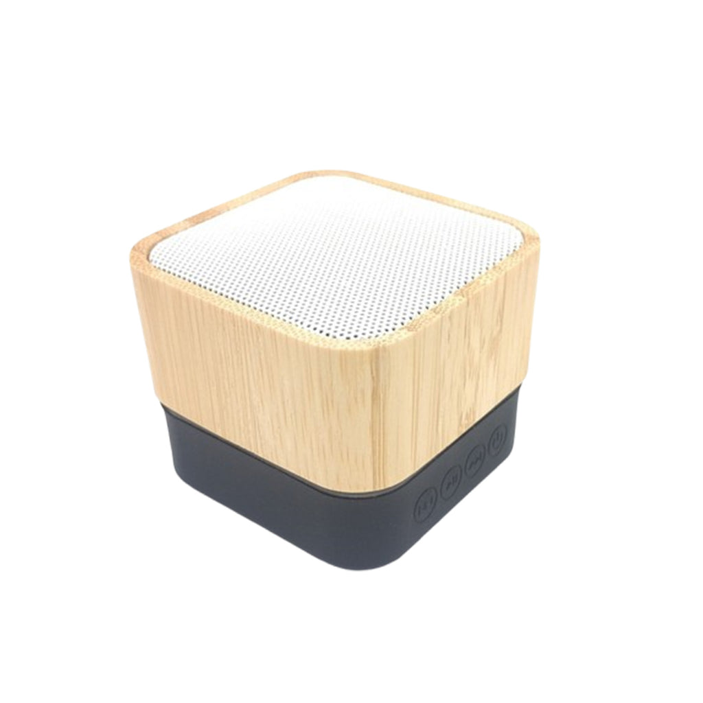 Portable Wooden Wireless Square Bluetooth Speaker