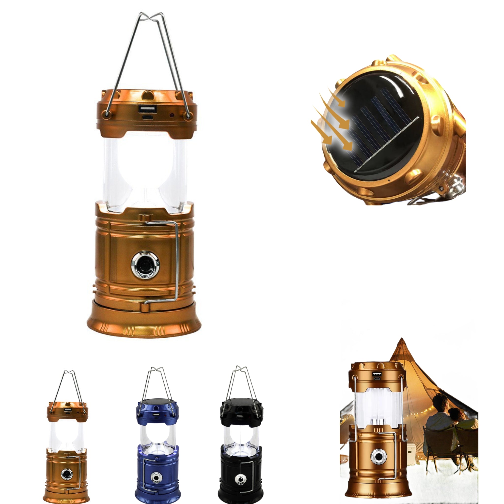 Telescopic Switch Solar Lamp