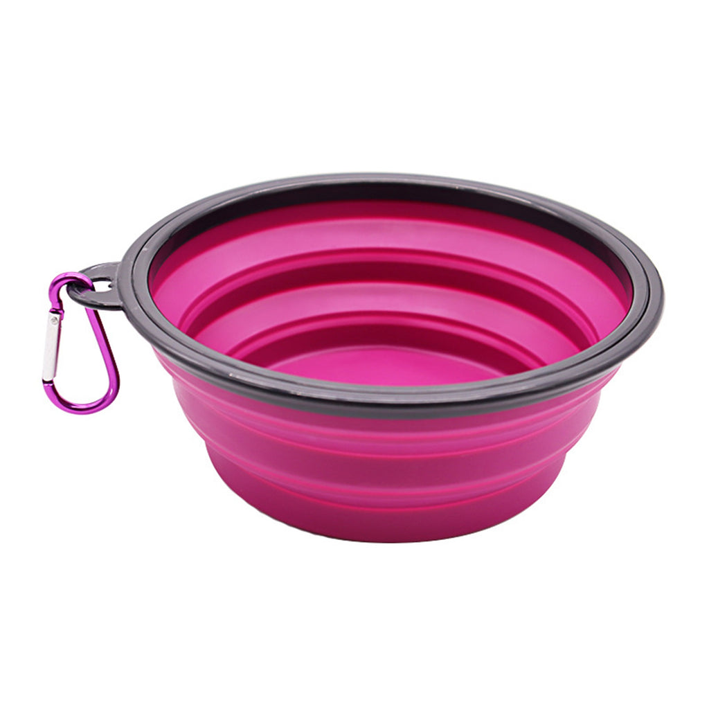 Pet Silicone Anti-Tipping Folding Bowl