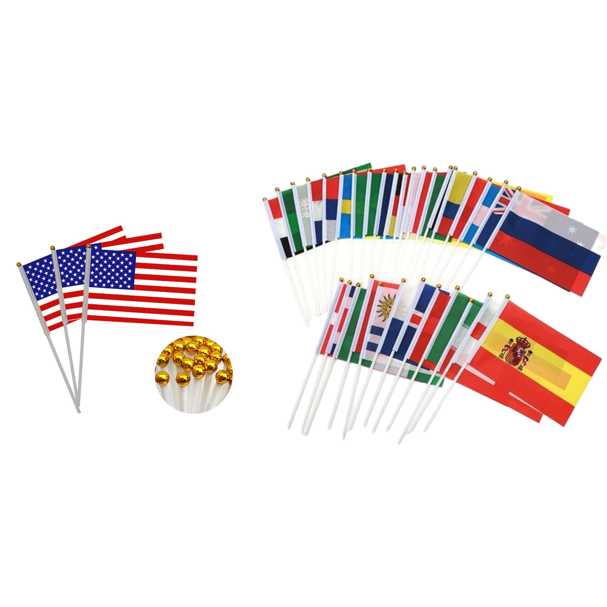Hand Wave Flag