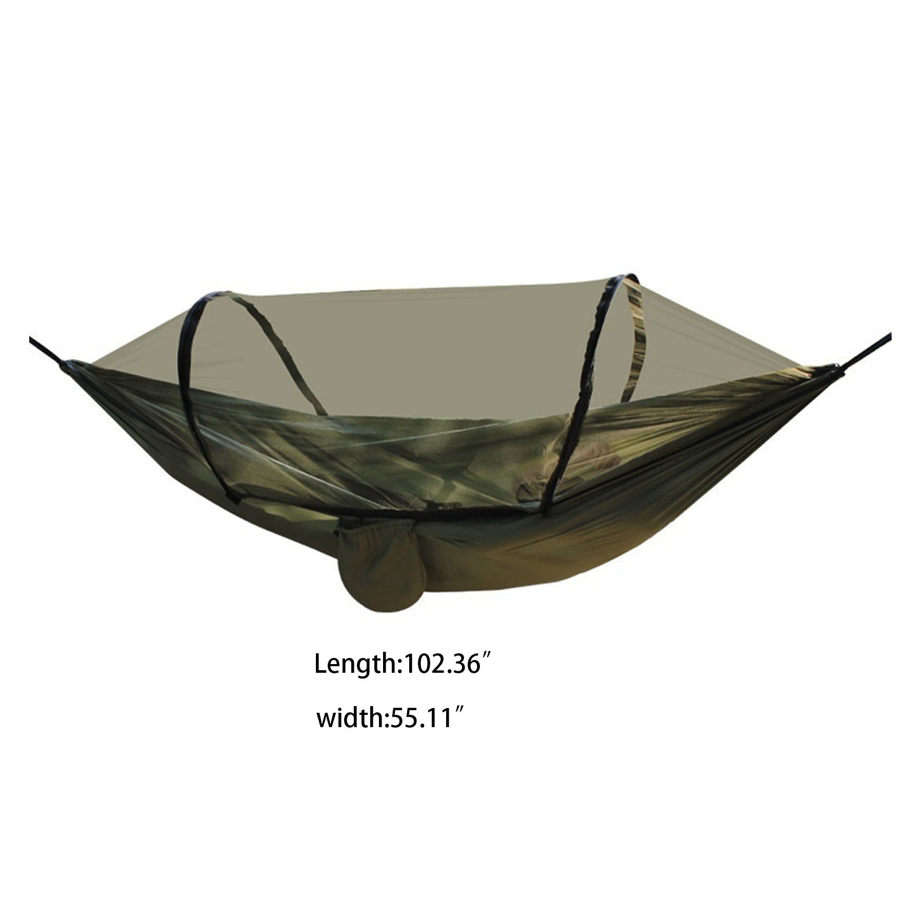 Pole Supported Mosquito Net Hammock
