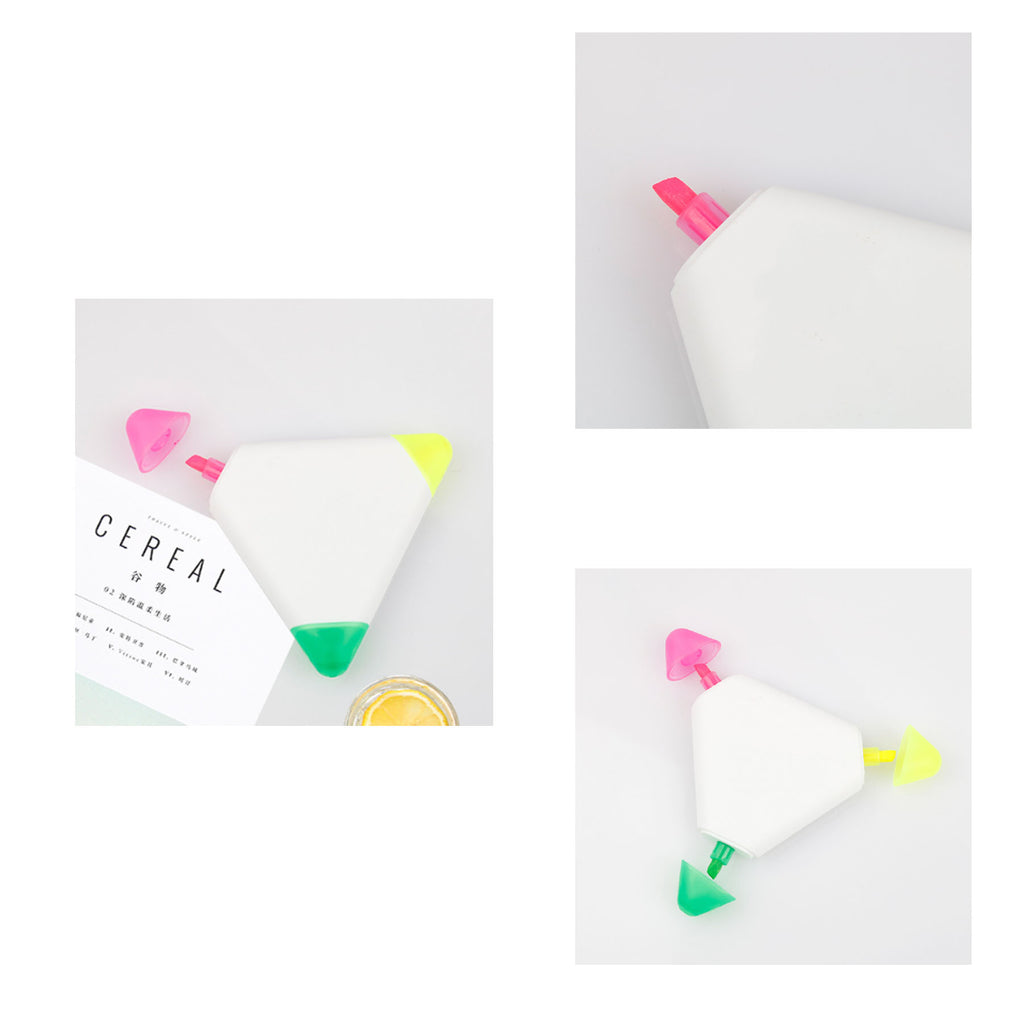 3 Color Triangular Highlighter