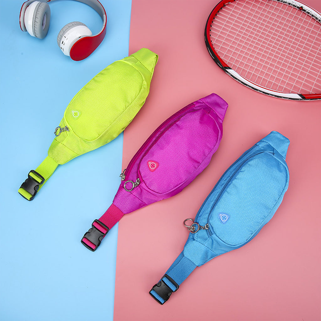 Sports Fanny Pack Crossbody Bag With Earphone Hole