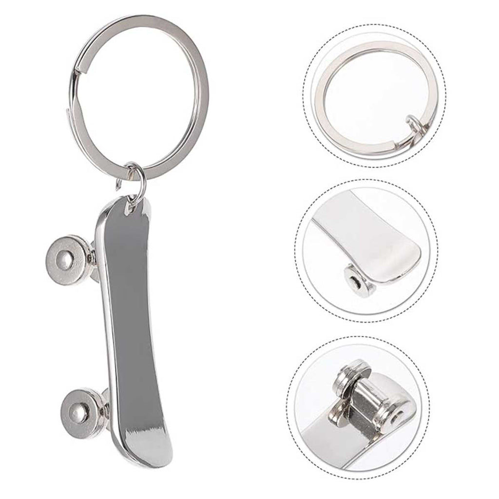 Skateboard Keychain