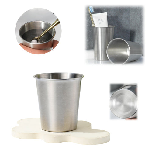 304 Stainless Steel Mouthwash Cup