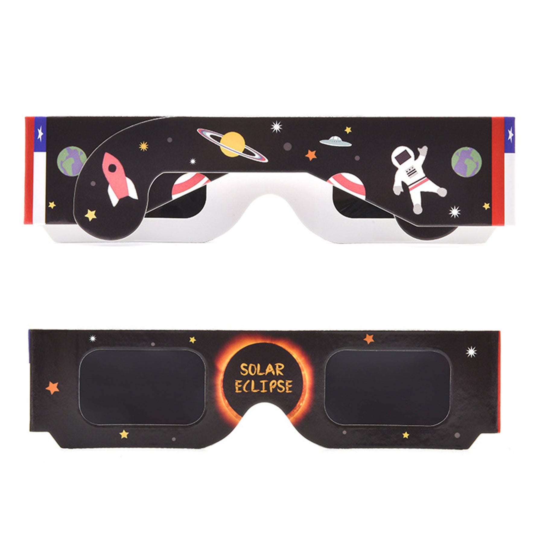Colorful Solar Eclipse Glasses