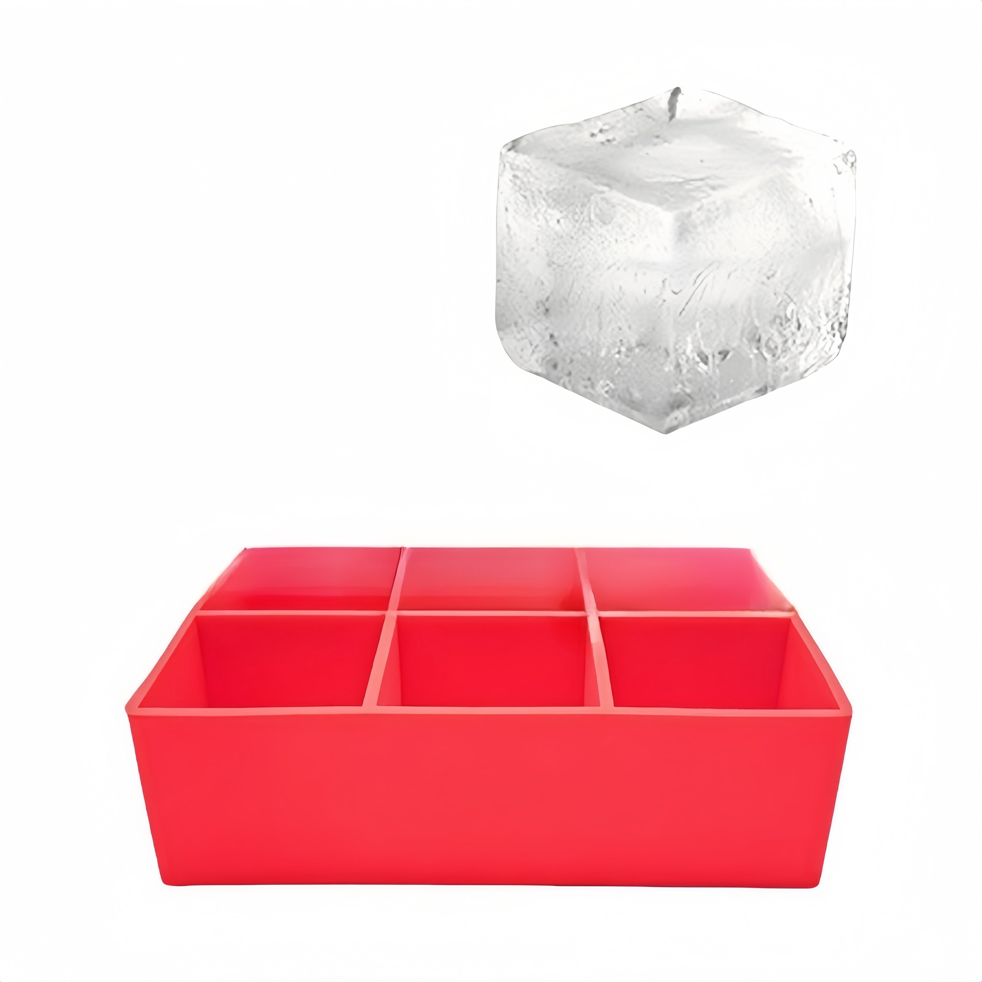 Square Rubber Ice Cube Mold