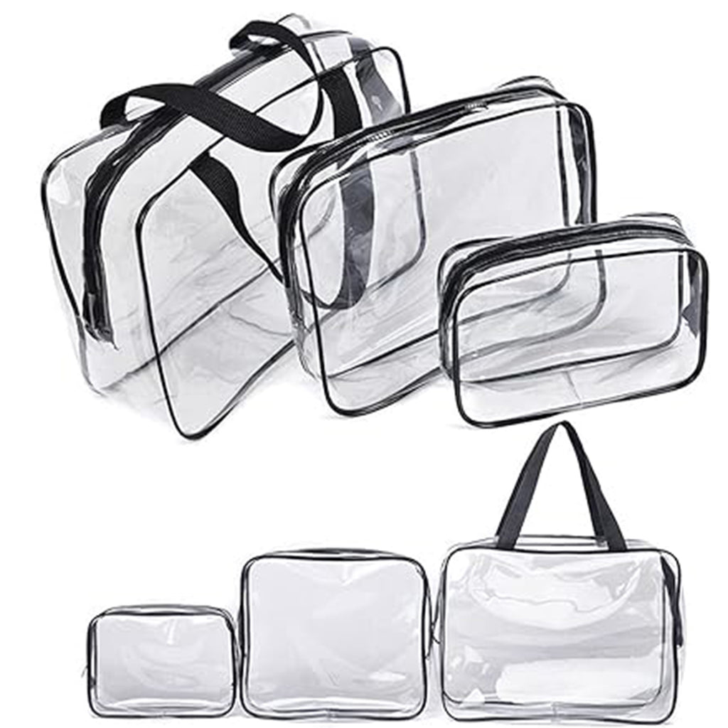 3 PCS Travel Toiletry Makeup Bag
