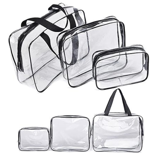 3 PCS Travel Toiletry Makeup Bag