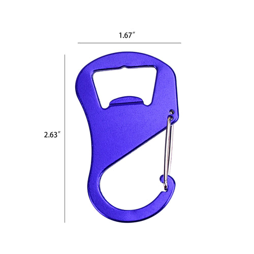 Aluminum Alloy Round Hook Bottle Opener