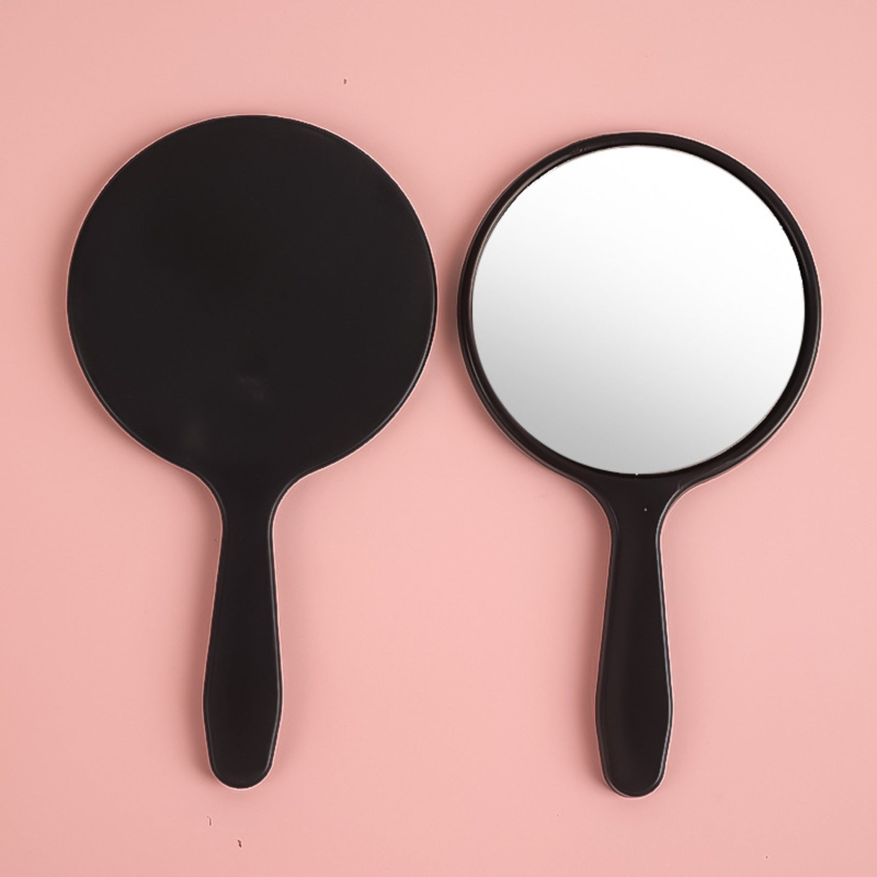 Round Handheld Makeup Mirror