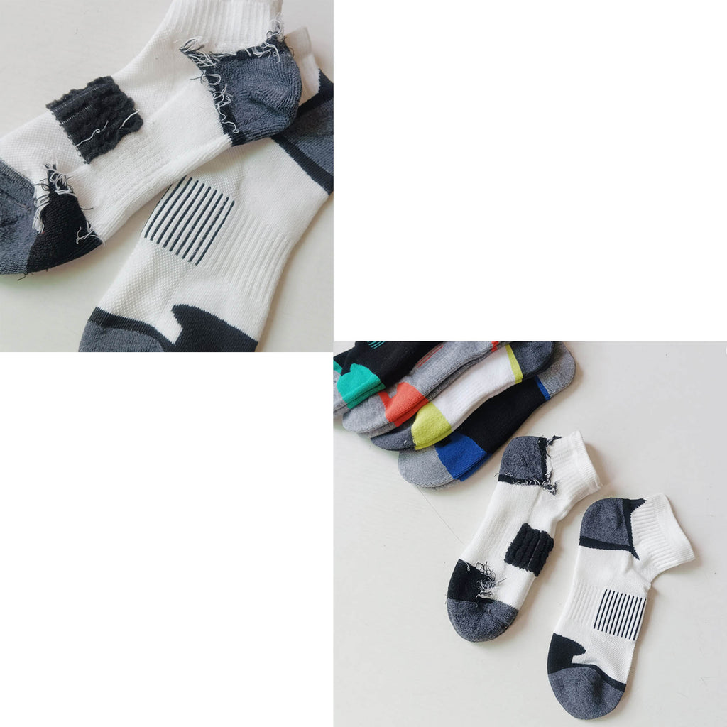 Athletic Breathable Cotton Terry Socks