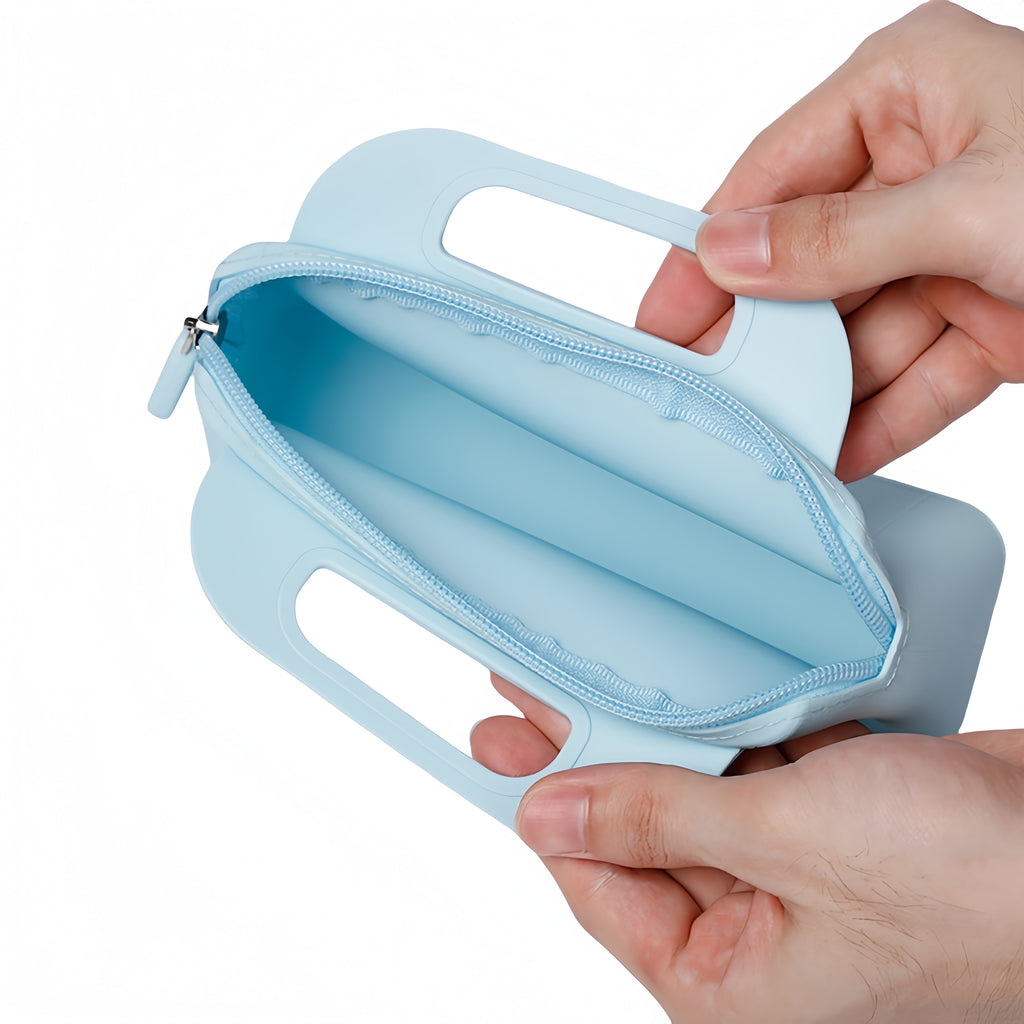Small Cosmetic Silicone Pouch
