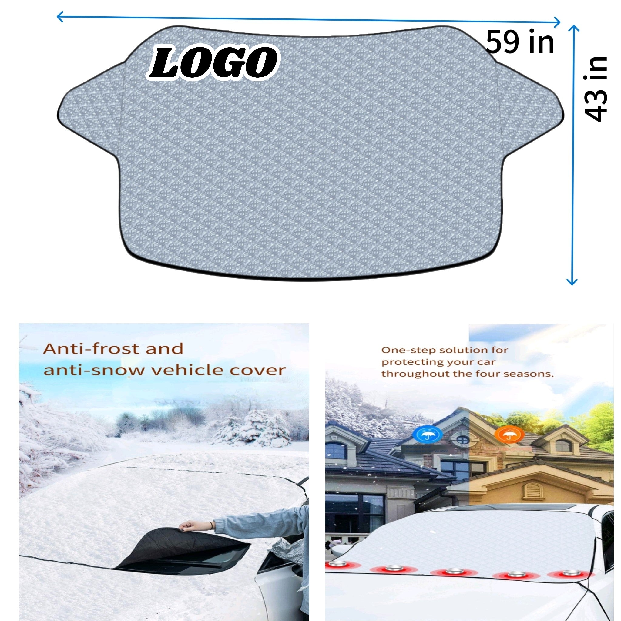 Half Cover Car Cover Sunshade
