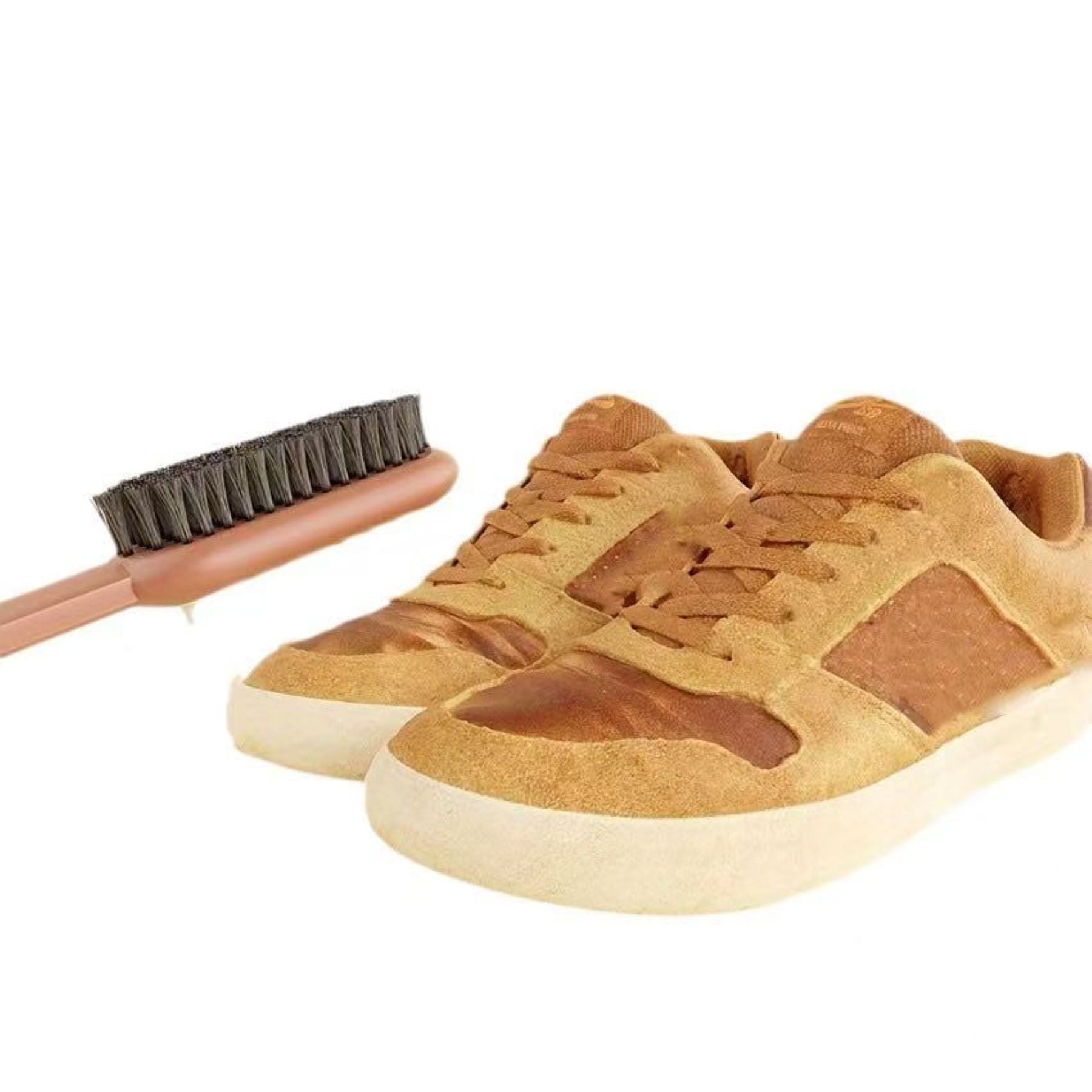 Double-Sided Shoe Brush