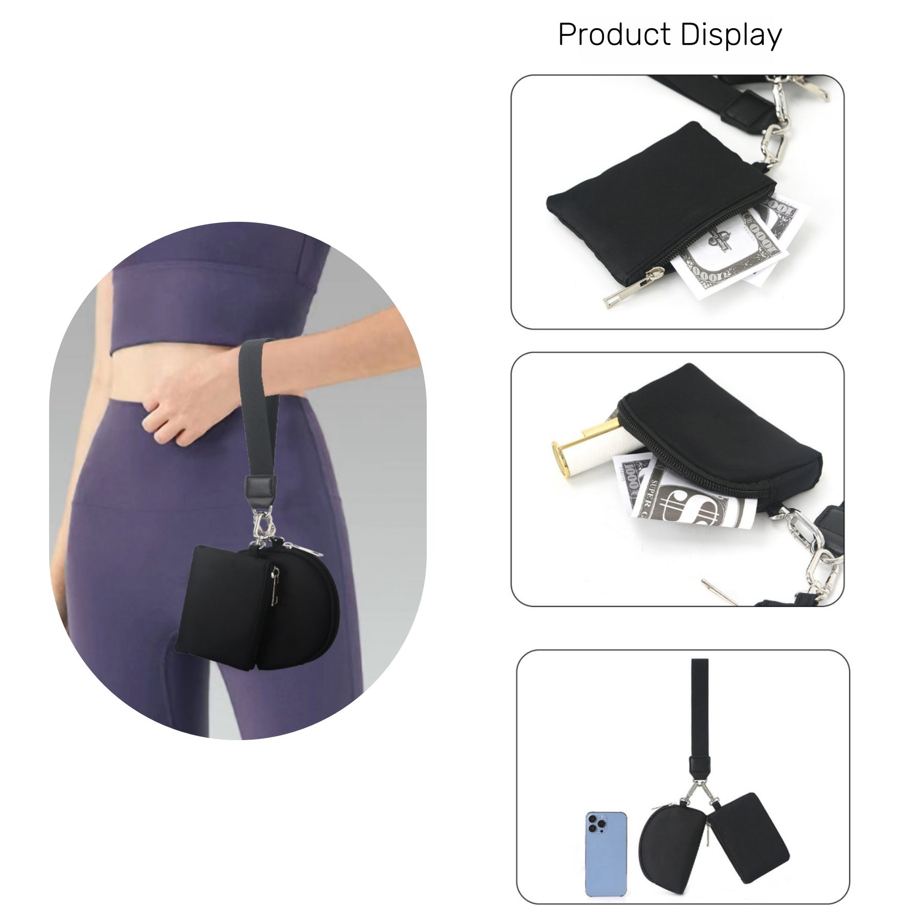 Portable Wrist Coin Purse