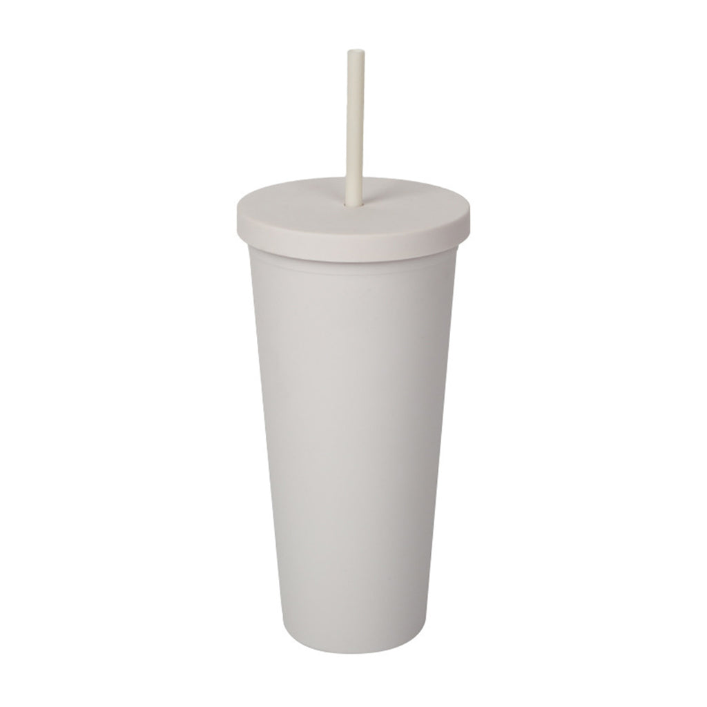 24 Oz. Modern Flat-Lid Plastic Tumbler