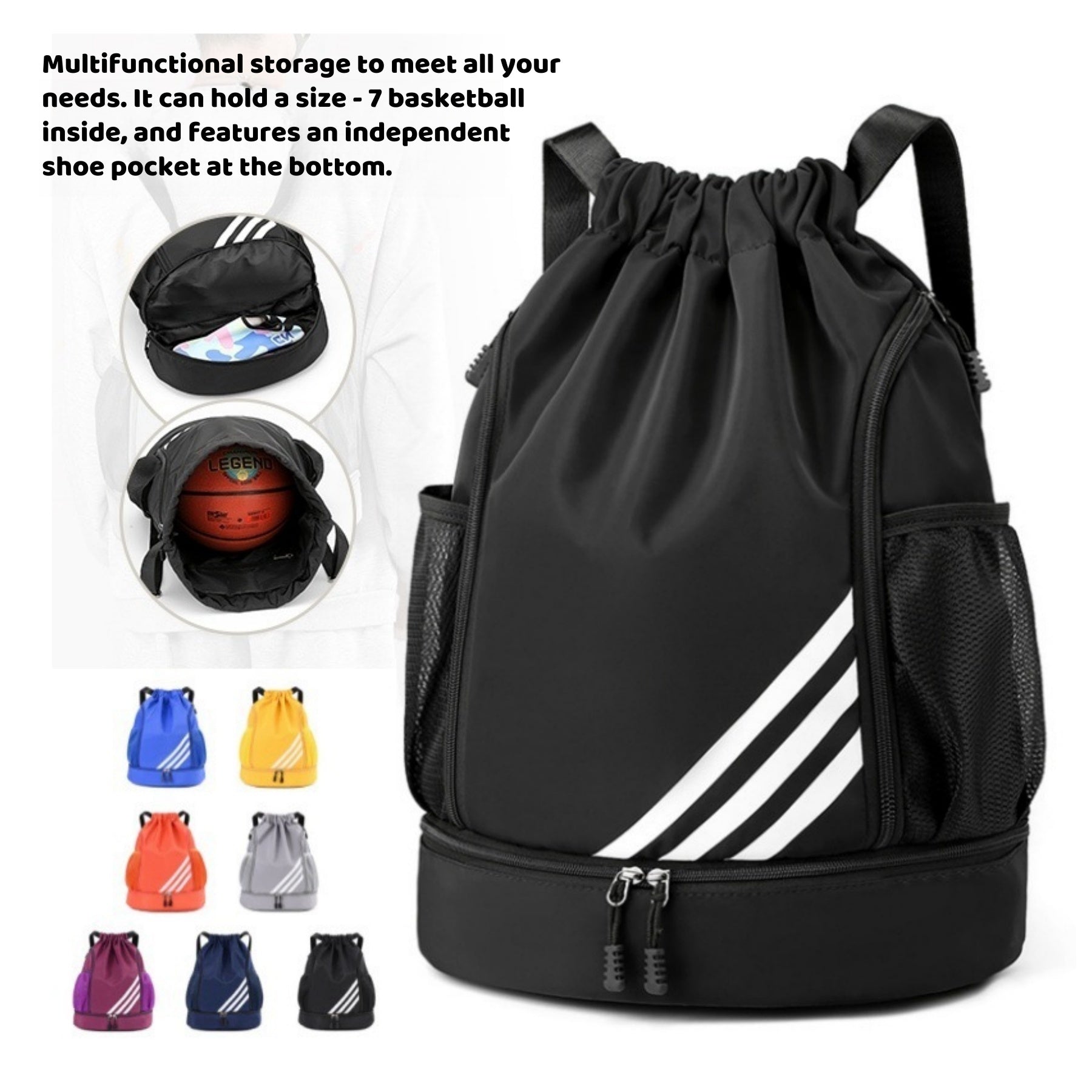 Large-Capacity Sports Backpacks