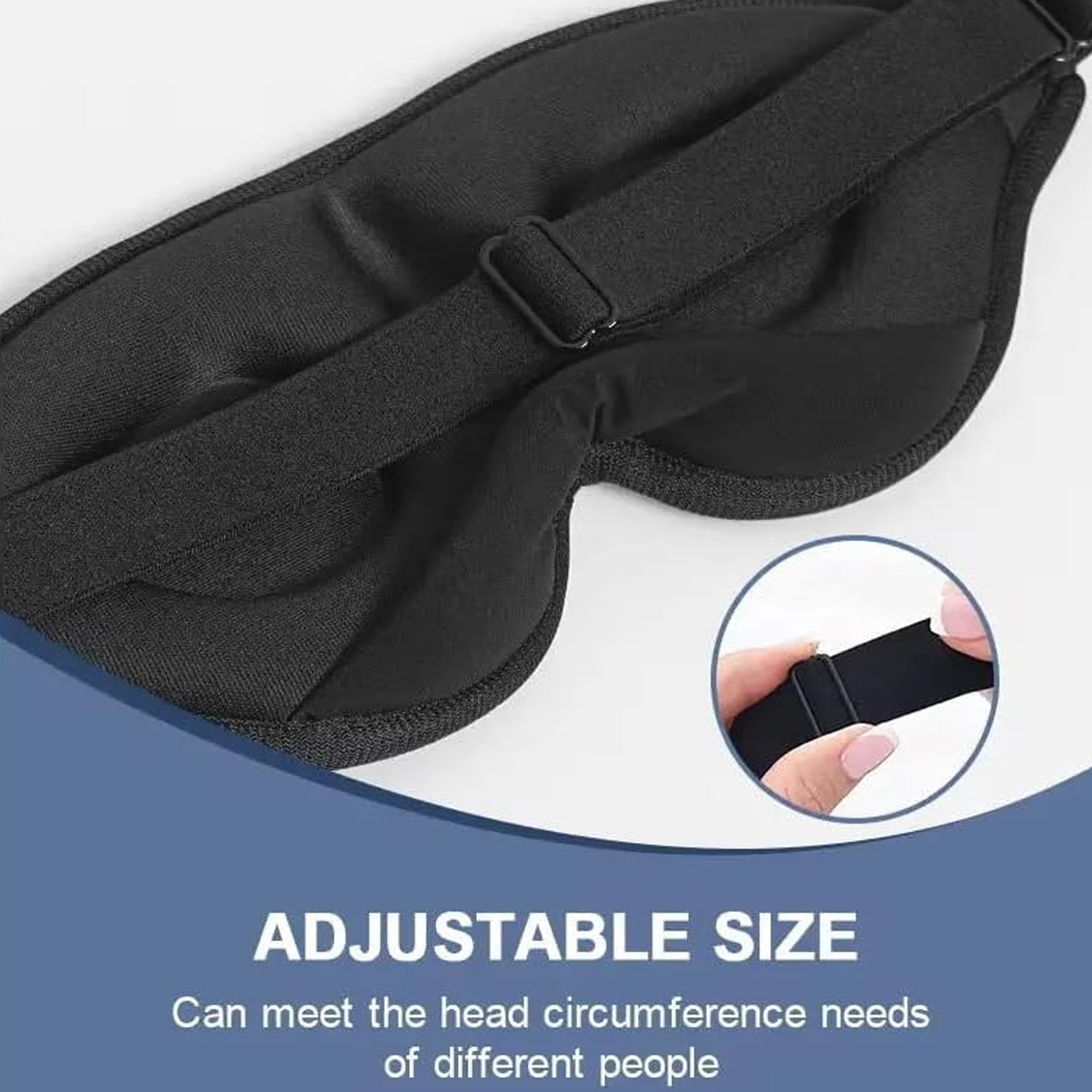 3D Deep Contoured Eye Covers For Sleeping