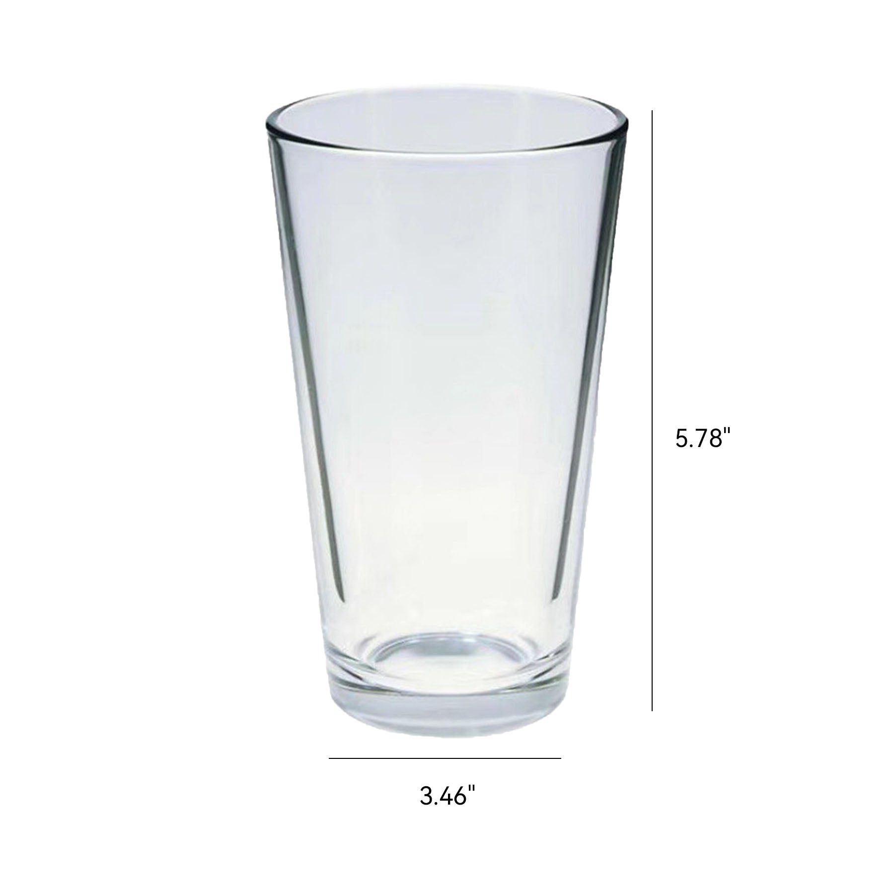 16 Oz. Classic Ale Pint Glass