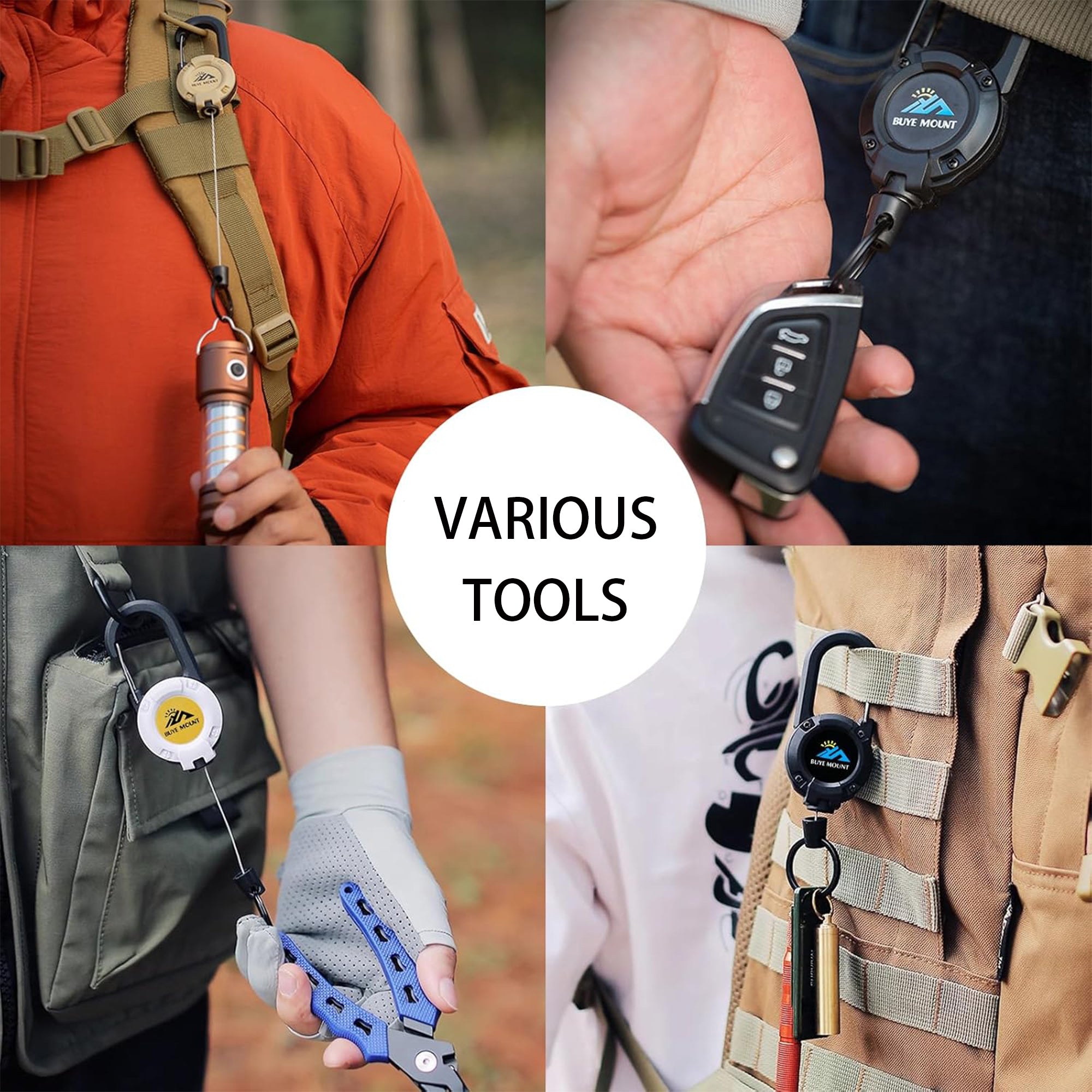 Retractable Keychain