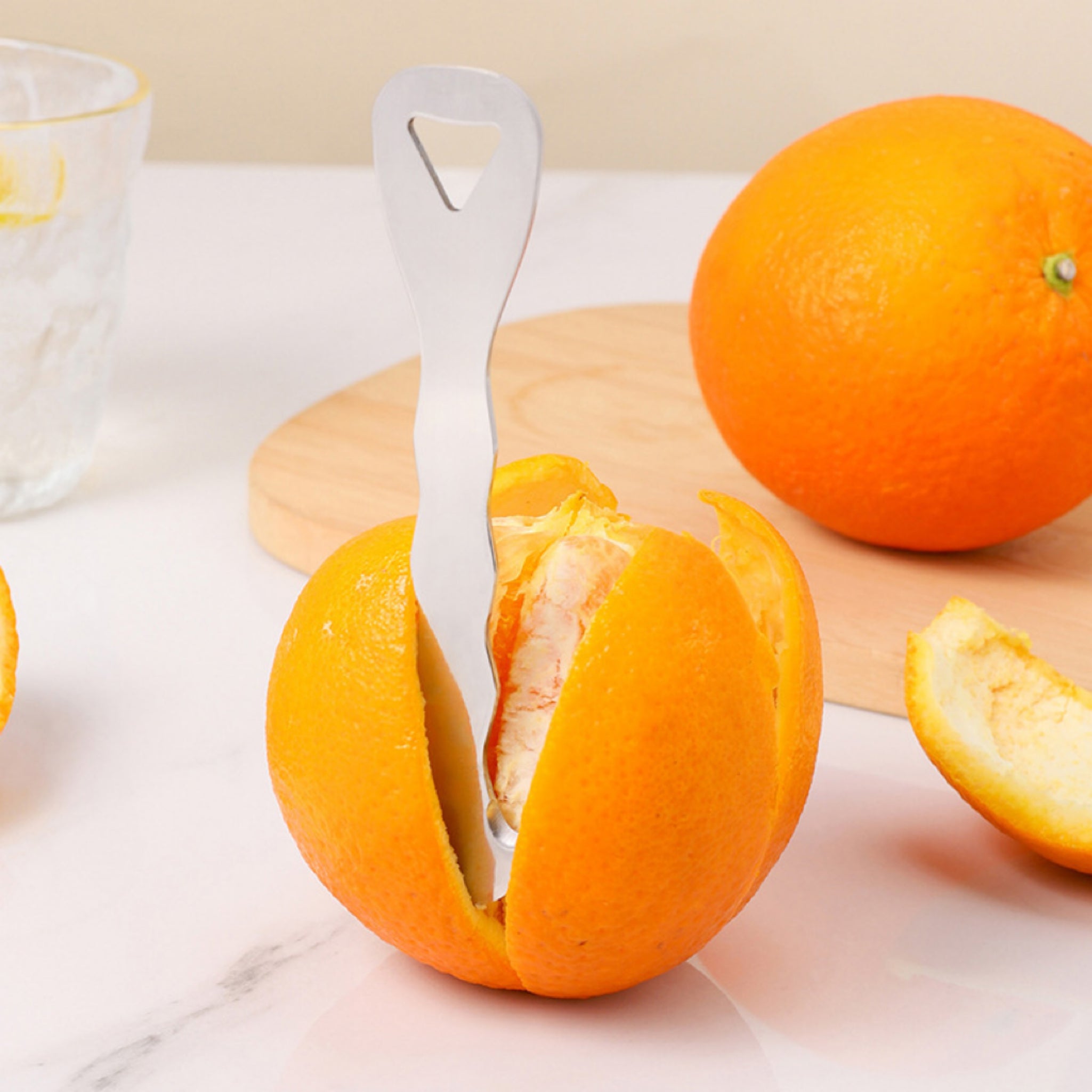 Stainless Steel Orange Peeler