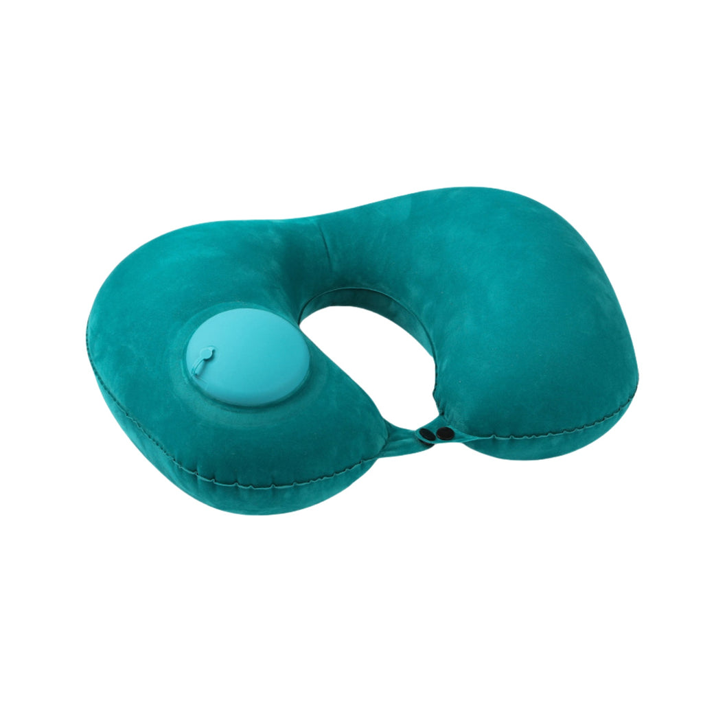 Portable Inflatable U-shaped Neck Pillow