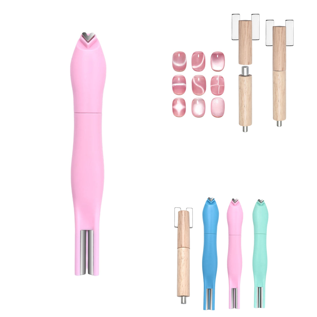 Magnetic Cat Eye Kit Interchangeable Magnets Gel Set