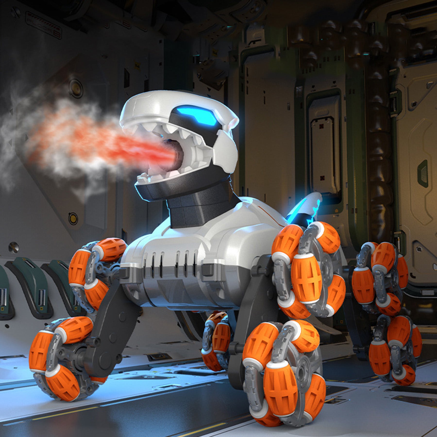 Eight Rounds Of Stunt Spray Dinosaurs
