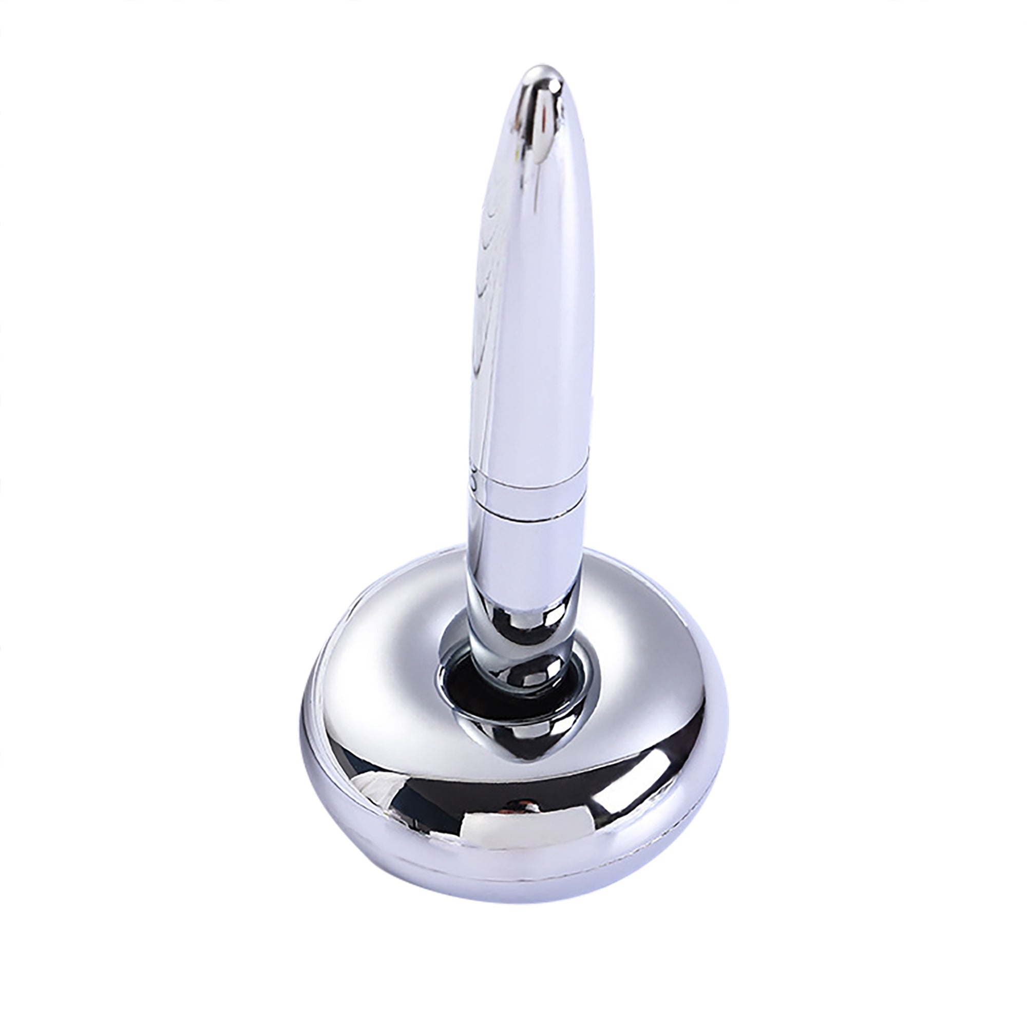 Vertical Desk Pen With Plastic Magnetic Floating Base