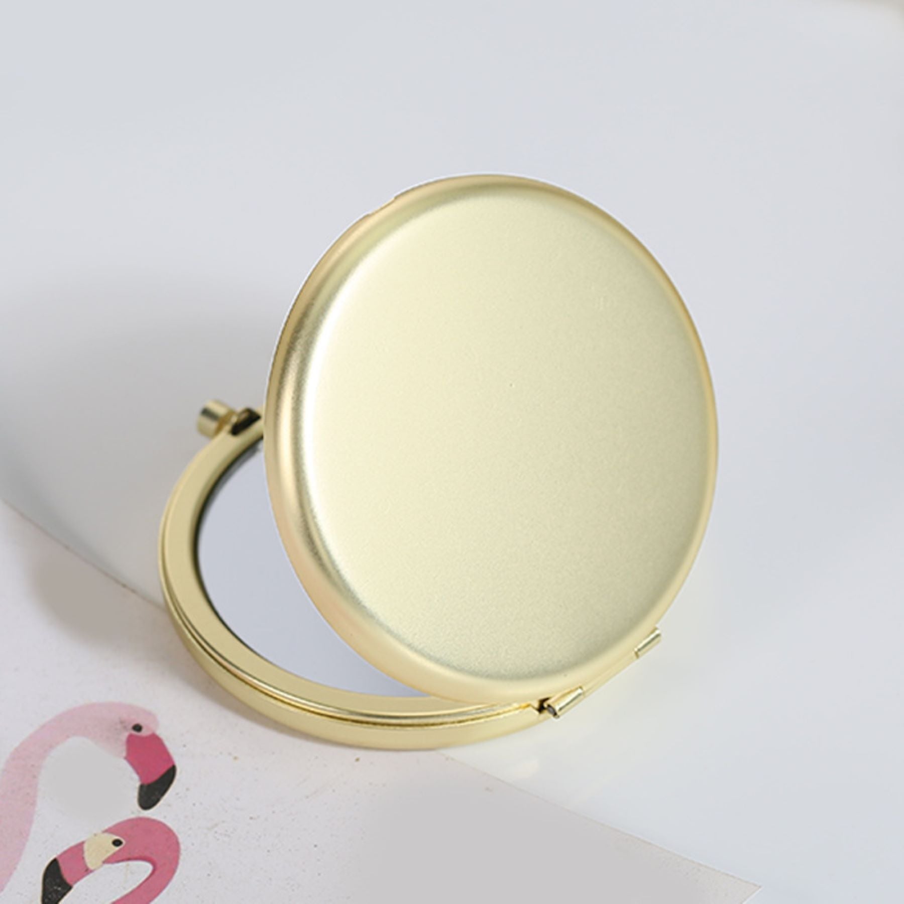 Folding Double-Sided Makeup Mirror