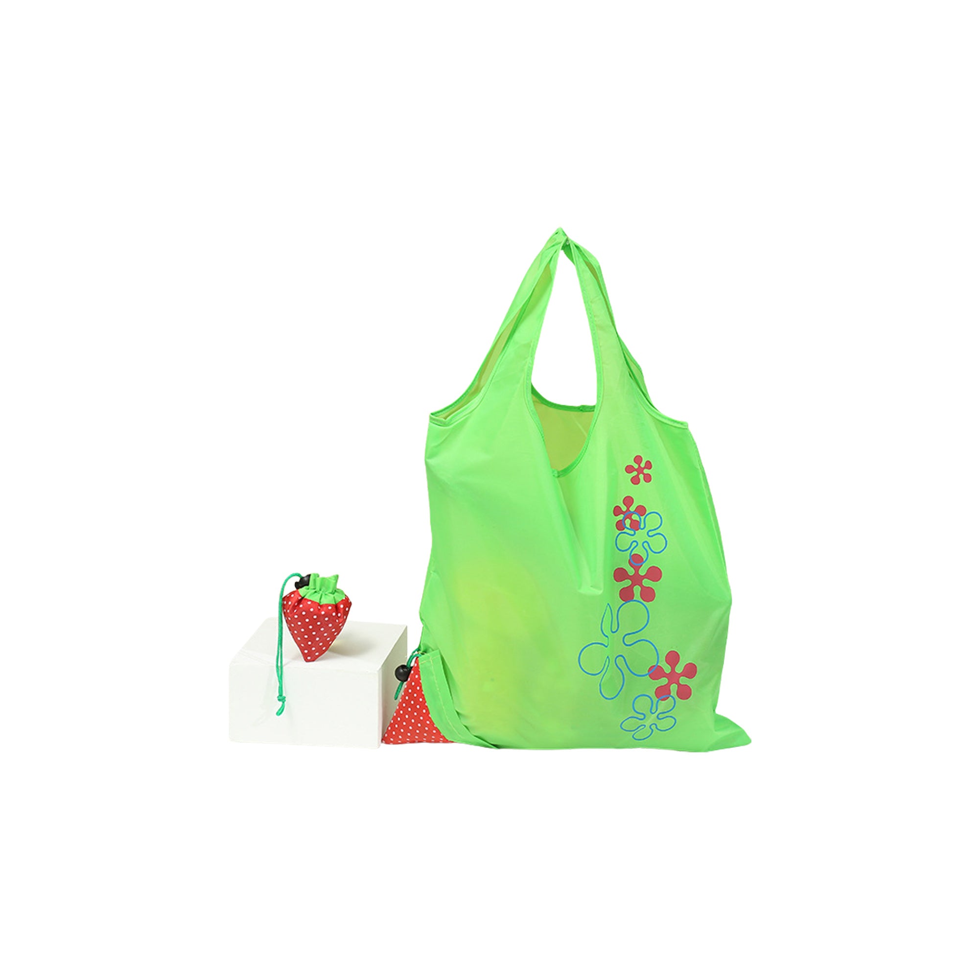Folding Shopping Bag Strawberry Bag