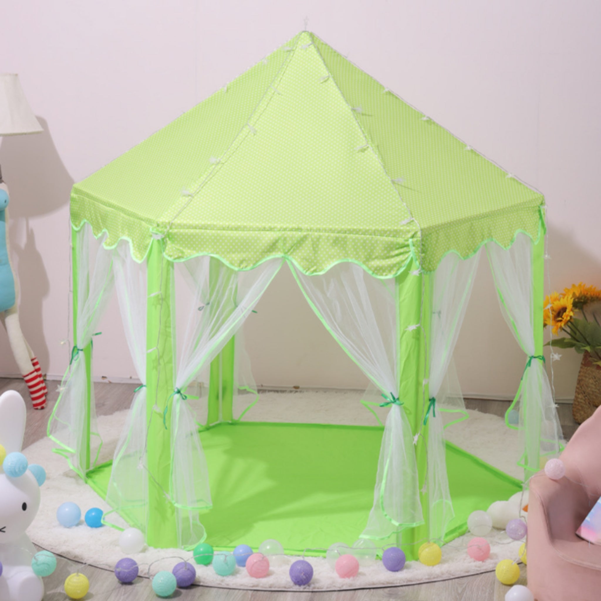 Indoor Playhouse Style Children's Bed Tent